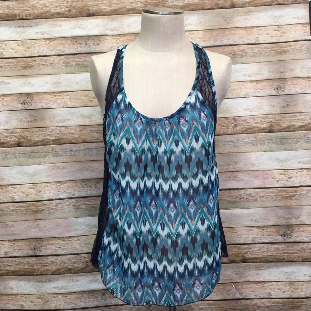 Vanity Sheer Tank Top